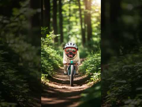 This pug is better than you #mtb #bikelover #mtbbike #redbull