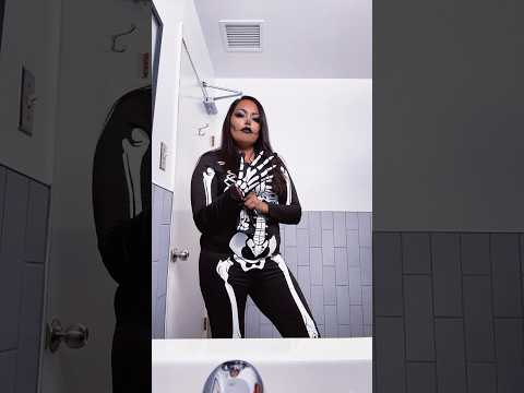 💀🖤🕸️ #SkeletonCostume #SkeletonMakeup #HalloweenMakeup #SpookySeason #AmericanHorrorStory #AHS