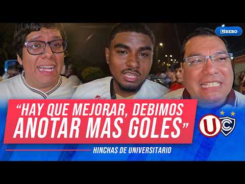 Hinchas de UNIVERSITARIO reaccionan MOLESTOS tras el 2-1 ante Cienciano en casa | Líbero