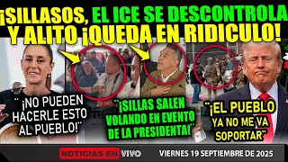 VIERNES LOCO! TRUMP EL ICE ¡ENFURECIÓ AL PUEBLO DE EU! ALITO ¡QUEDA EN RIDICULO ¡SILLAZOS HOY!