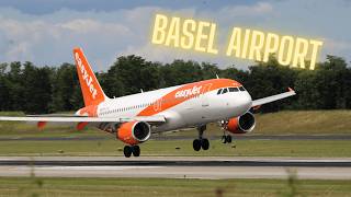 ShortCut Video of TAKEOFFS and LANDINGS | Basel Airport Plane Spotting 4K