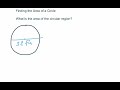 Calculating Area and Circumference of Circles
