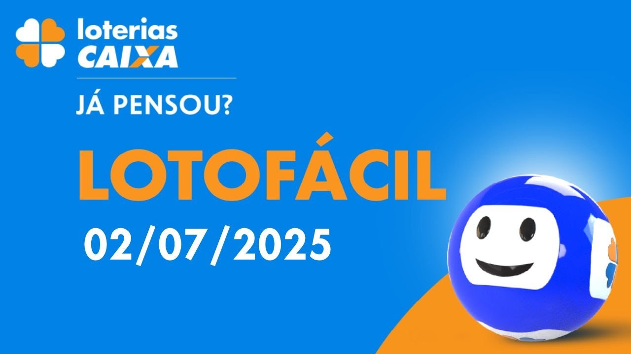Resultado da Lotofácil   Concurso nº 3432   02072025