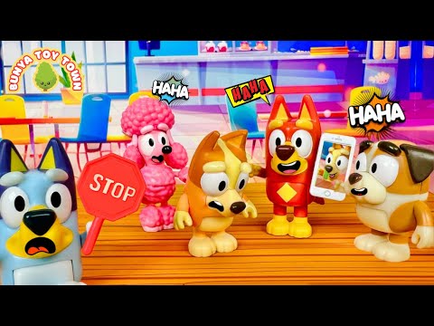 BLUEY - Don't Be A Bully to Bingo! 🚫 | Lessons For Kids | Pretend Play with Bluey Toys