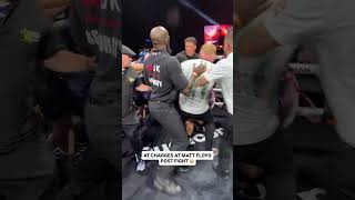 Anthony Taylor charged his opponent 😳 #misfitsboxing