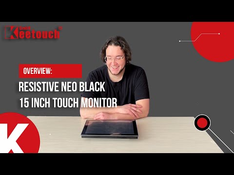 NEO BLACK RESISTIVE 15 INCH TOUCH MONITOR