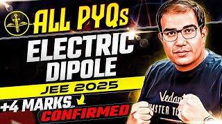 JEE 2026 | 🔥 ALL JEE Main 2025 PYQs | ELECTRIC DIPOLE | ✅ Jan + April Attempt | Vinay Sir