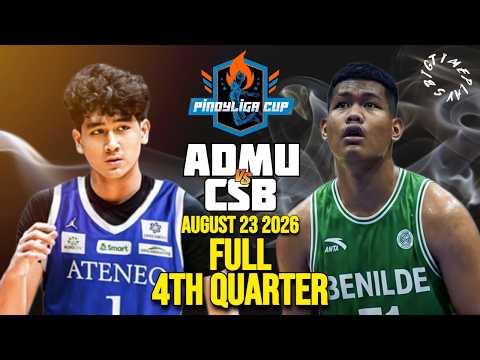 ALAS vs. DUTERTE?! FULL 4th Quarter: Ateneo vs. Benilde | Pinoyliga Cup 2026