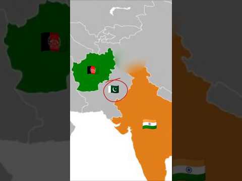 India and Afghanistan together can create problems for Pakistan #india #pakistan #afghanistan