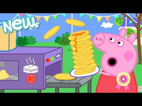 Peppa Pig Tales 🥞 Pancake Making Machine 🍓 BRAND NEW Peppa Pig Episodes