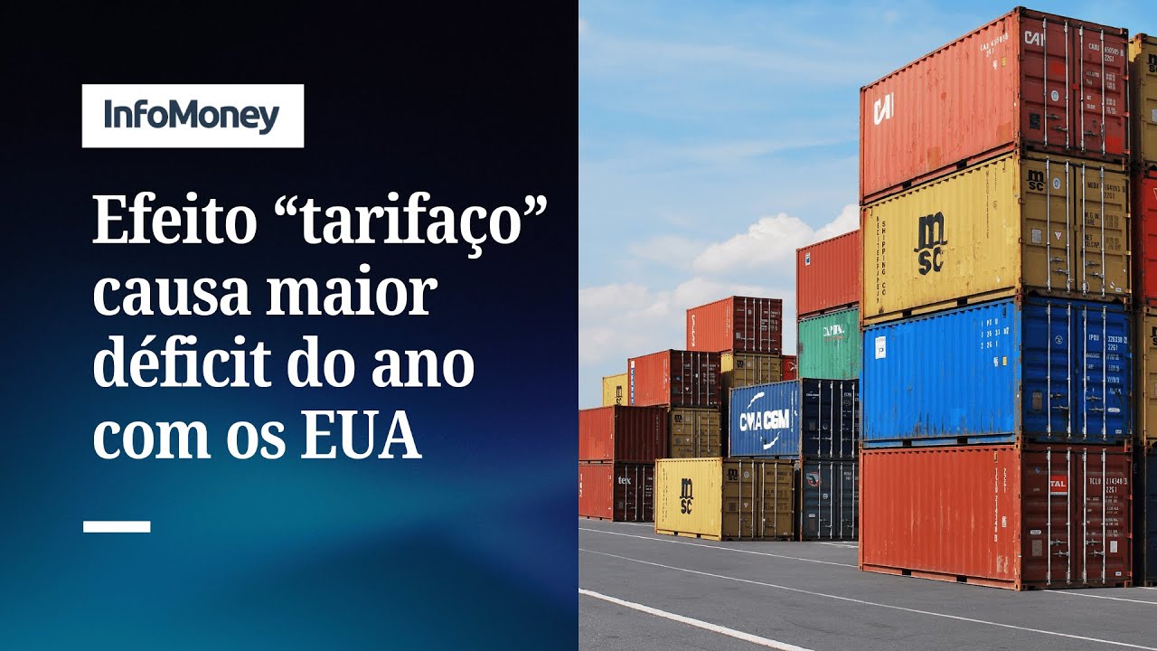 Tarifaço derruba exportações dos EUA 185 em agosto | InfoMoney News