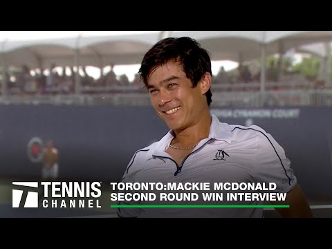 Mackie McDonald Chats About His 4th Top-10 Victory; Toronto 2R Win