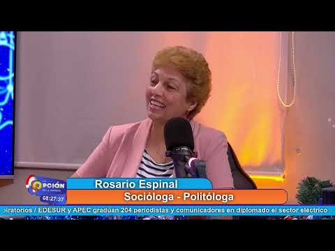 Rosario Espinal Socióloga - Politóloga | La Opción Radio