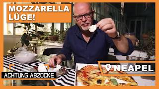 Neapel Abzocke: Wo Büffelmozzarella draufsteht, ist Kuh drin!? | Achtung Abzocke