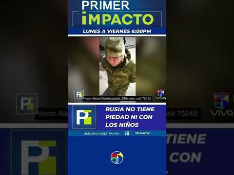 Llanto de una niña que fue arrestada en Rusia por salir a protestar con su madre contra la invasión