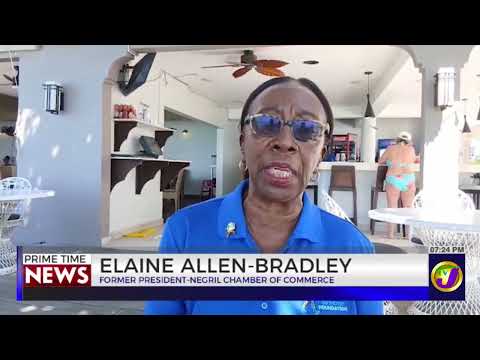 YouTube video thumbnail: Hotelier, Beach-Goers Blocked From Accessing Sections Of Negril's 7 Mile Beach