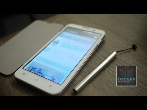 (ENGLISH) Micromax Canvas Doodle A111 - Unboxing - Boot - Cover and Stylus- Initial Review - iGyaan