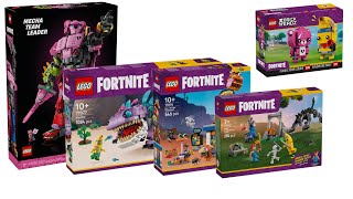 All LEGO Fortnite sets 2025 Compilation/Collection Speed Build
