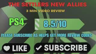 Vido-Test : The Settlers New Allies 3 Min Video Review