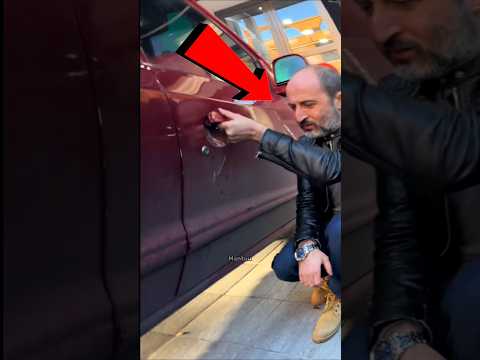 Car cleaning gone wrong !