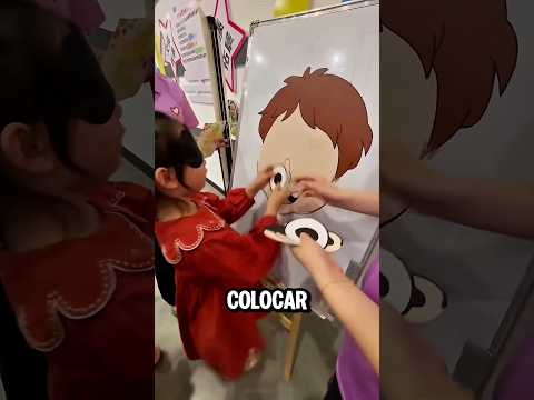 Ele fez uma pintura enquanto estava de olhos vendados