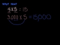 Extended Multiplication Facts Practice