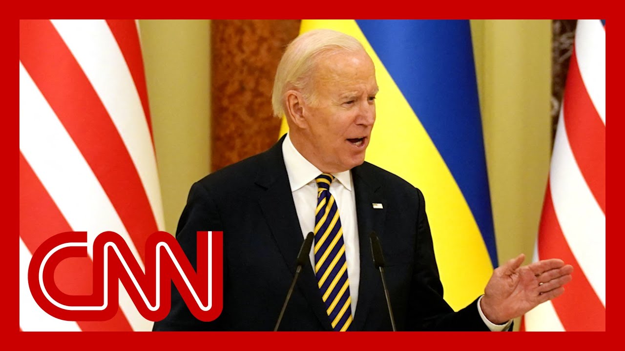 Hear what Biden said during unannounced visit to Kyiv