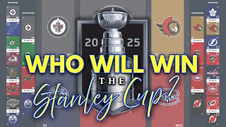 My 2025 Stanley Cup Playoff Predictions [NHL Bracket Challenge]