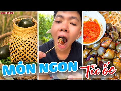Chia Sẻ Công Thức Làm Món Ốc Siêu Đỉnh Của 2 Anh Ba Báo || BỉnhTV