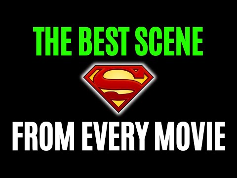 BEST SCENE in Every Superman Movie