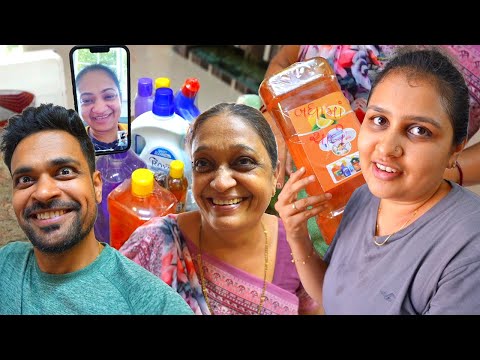 ghar mein sab dhone ke liye Liquid storage kiya | sarika aur jaydeep ki ek funny awkward story !