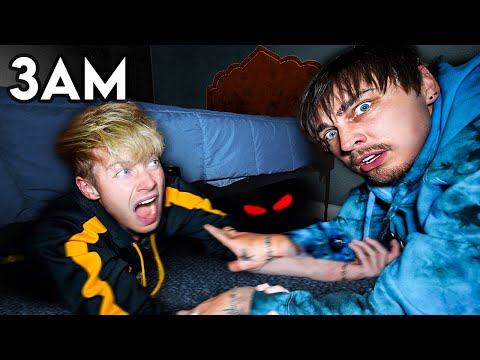 Trying 3AM Challenges In Our Haunted House