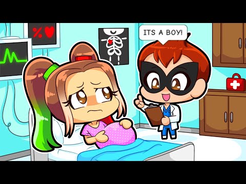 Bella & I played ROBLOX HOSPITAL STORY