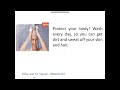 Daily Body Care and Hygiene Practices
