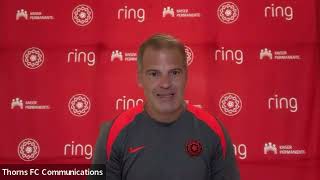 Portland Thorns vs Washington Spirit | Head Coach Robert Vilahamn Media Availability #nwsl #baonpdx