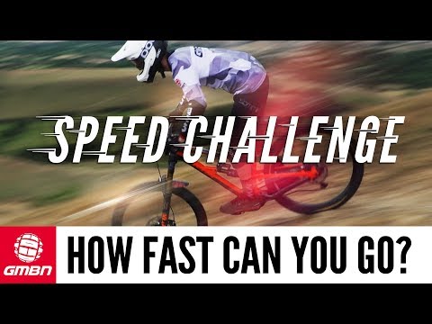 How Fast Can You Go On A Mountain Bike" | GMBN Speed Challenge