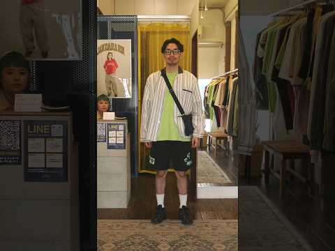 黄緑を差し色にコーディネート🟢 #shorts