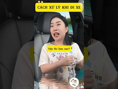 Xử lý khi đi xe ô tô #tips #shorts