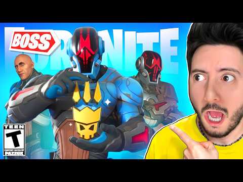 TUTTI I GIOCATORI SONO DIVENTATI FONDAZIONE BOSS PER 1 ORA SU FORTNITE?! 🤯