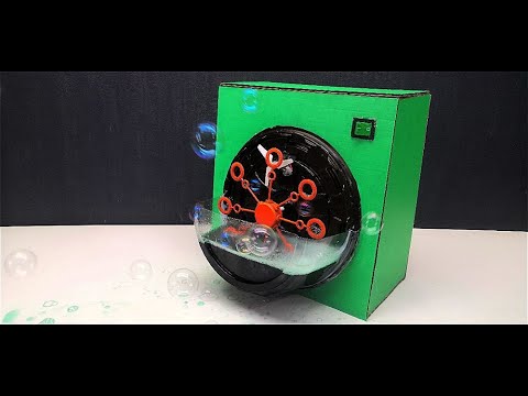 How to Make a Bubble Machine with Motor at home