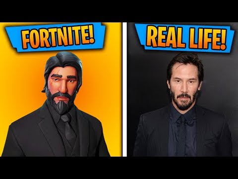 Top 10 Fortnite Skins IN REAL LIFE!