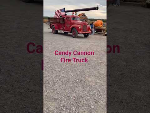 Candy Cannon Fire Truck #firetruck #candy #cannon