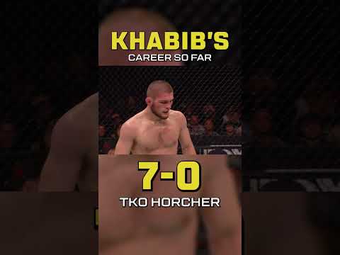 Khabib Nurmagomedov's Career So Far 🦅 #ufcshorts — UFC