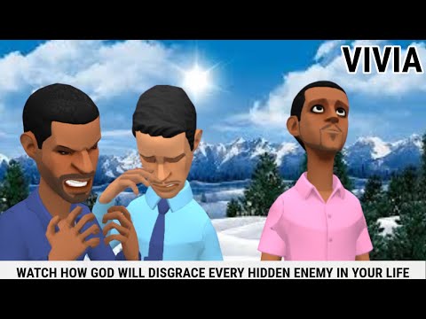 SEE HOW GOD WILL DISGRACE EVERY HIDDEN ENEMY IN YOUR LIFE. CHRISTIAN ANIMATION