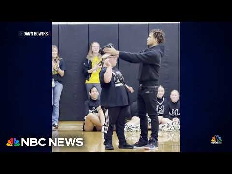 Good News: High school student shares homecoming crown