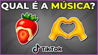 🎵 ADIVINHE A MÚSICA DO TIKTOK COM EMOJIS 🤩 | Quem está cantando? | Complete a música #quiz #macaquiz