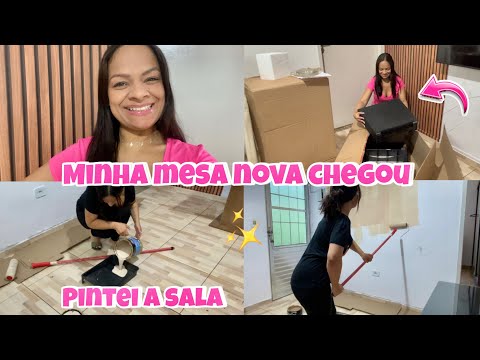 FUI NOTADA PELA MADESA - NOSSA MESA NOVA - PINTEI A SALA - CONCERTEI  MEU CELULAR -