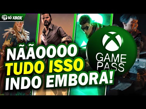 CARAMBA! TONELADA de JOGOS DÃO ADEUS ao XBOX GAME PASS em BREVE!