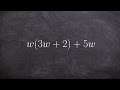 Combining Like Terms and Distributive Property