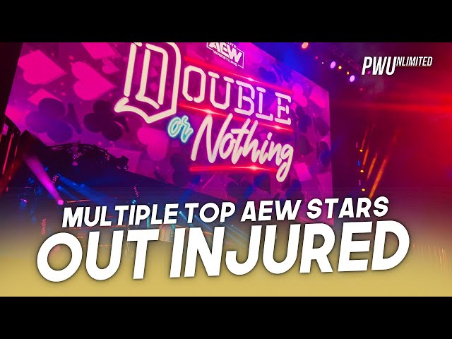 Multiple Top AEW Stars Reportedly Injured Following Double Or Nothing